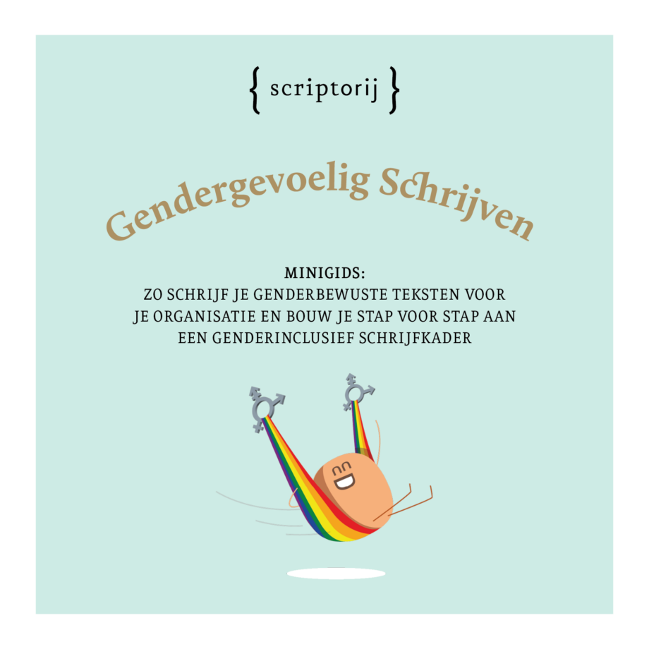 Boek Genderinclusief Schrijven I Scriptor Editions